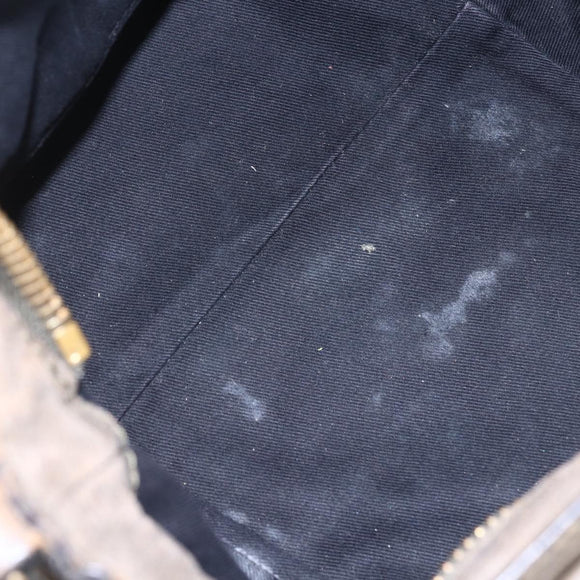 Chloe Etel Hand Bag Leather 2way Beige Gold Auth bs30955