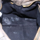 Chloe Etel Hand Bag Leather 2way Beige Gold Auth bs30955-21