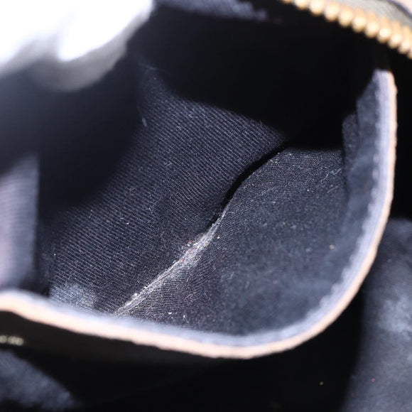 Chloe Etel Hand Bag Leather 2way Beige Gold Auth bs30955