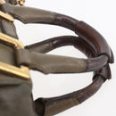 Chloe Etel Hand Bag Leather 2way Beige Gold Auth bs30955-8