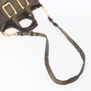 Chloe Etel Hand Bag Leather 2way Beige Gold Auth bs30955-9