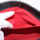 Christian Louboutin Studs Chain Shoulder Bag Canvas Pink Auth bs30956-19