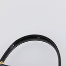 BALLY Hand Bag Leather Enamel 2 Set Beige Black Auth bs30960-14