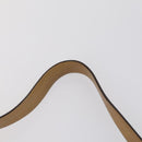 BALLY Hand Bag Leather Enamel 2 Set Beige Black Auth bs30960-6