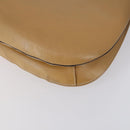 BALLY Hand Bag Leather Enamel 2 Set Beige Black Auth bs30960-8