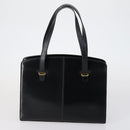 BALLY Hand Bag Leather 2 Set Black Auth bs30961-3