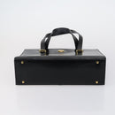 BALLY Hand Bag Leather 2 Set Black Auth bs30961-7