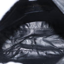 Salvatore Ferragamo Vala Shoulder Bag Leather Black Gold Auth bs30964-9