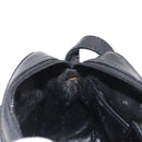 Salvatore Ferragamo Vala Shoulder Bag Leather Black Gold Auth bs30964-21