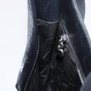 Salvatore Ferragamo Gancini Shoulder Bag Leather Black Silver Auth bs30966-18