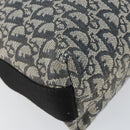 Christian Dior Trotter Canvas Shoulder Bag Navy Silver Auth bs30973-15
