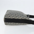 Christian Dior Trotter Canvas Shoulder Bag Navy Silver Auth bs30973-3