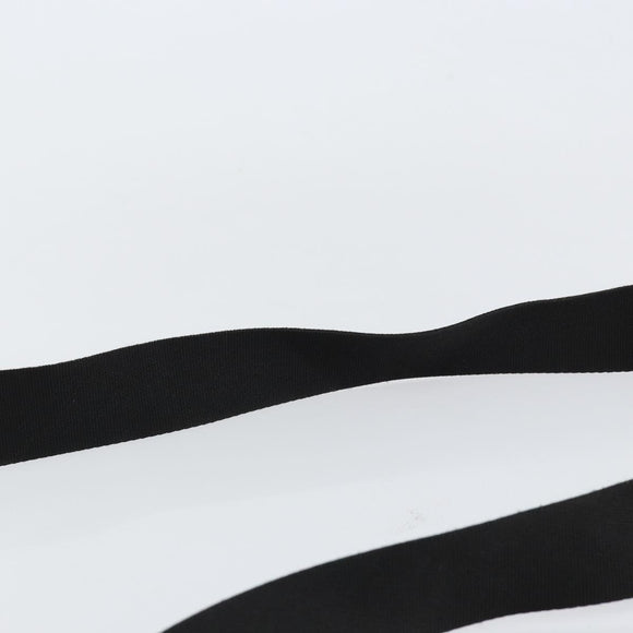 Christian Dior Trotter Canvas Shoulder Bag Navy Silver Auth bs30973