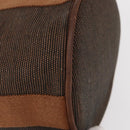 HERMES Sakso PM Hand Bag Canvas Brown Auth bs30976-14