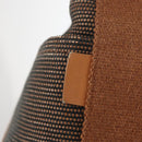 HERMES Sakso PM Hand Bag Canvas Brown Auth bs30976-17