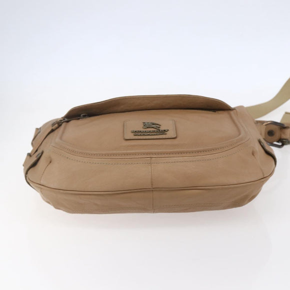 BURBERRY Blue Label Hand Bag Leather 2way Brown Auth bs30982