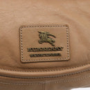 BURBERRY Blue Label Hand Bag Leather 2way Brown Auth bs30982-18