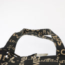 CHANEL Bysy Line Boston Bag Canvas Black CC Auth bs30986-8