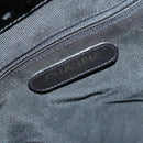 CHANEL Shoulder Bag Enamel Black Gold CC Auth bs30987-16