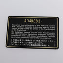 CHANEL Shoulder Bag Enamel Black Gold CC Auth bs30987-23