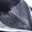 CHANEL Shoulder Bag Enamel Black Gold CC Auth bs30988-23