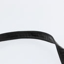 CHANEL V Stitch Hand Bag Enamel 2way Black Gold CC Auth bs30989-10