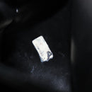 CHANEL V Stitch Hand Bag Enamel 2way Black Gold CC Auth bs30989-24