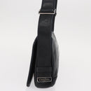 CHANEL Shoulder Bag Lamb Skin Black Silver CC Auth bs30993-3