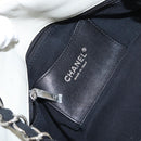 CHANEL Mademoiselle Chain Shoulder Bag Enamel Yellow Silver CC Auth bs30996-17