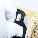 CHANEL Mademoiselle Chain Shoulder Bag Enamel Yellow Silver CC Auth bs30996-12