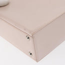 GIVENCHY Hand Bag Leather Pink Silver Auth bs30997-14