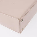 GIVENCHY Hand Bag Leather Pink Silver Auth bs30997-15