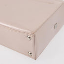 GIVENCHY Hand Bag Leather Pink Silver Auth bs30997-16