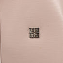 GIVENCHY Hand Bag Leather Pink Silver Auth bs30997-17