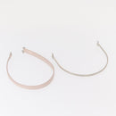 GIVENCHY Hand Bag Leather Pink Silver Auth bs30997-12