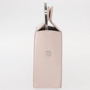 GIVENCHY Hand Bag Leather Pink Silver Auth bs30997-3