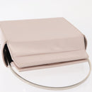 GIVENCHY Hand Bag Leather Pink Silver Auth bs30997-6