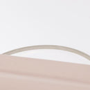 GIVENCHY Hand Bag Leather Pink Silver Auth bs30997-8