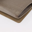 Jimmy Choo Star studs Wallet Shoulder Bag Leather Beige Silver Auth bs30998-17