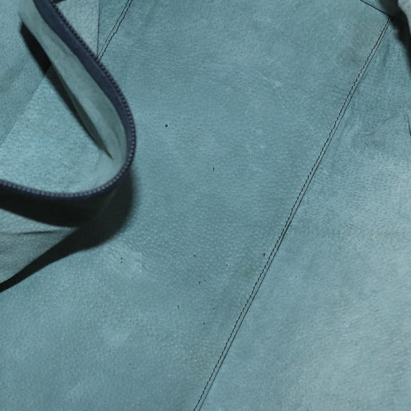 LOEWE Anagram Amazona 48 Hand Bag Leather Black Gold Auth bs31004