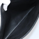 FENDI Pecan Canvas Clutch Bag PVC Green Gold Auth bs31005-11