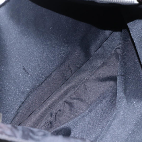 FENDI Zucca Canvas Tote Bag Black Brown Auth bs31006