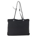 FENDI Zucca Canvas Tote Bag Black Brown Auth bs31006-2