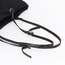 FENDI Zucca Canvas Tote Bag Black Brown Auth bs31006-7