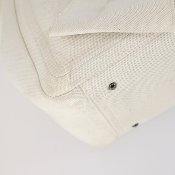 VALENTINO Tote Bag Canvas 2way White Auth bs31013