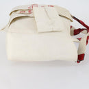 VALENTINO Tote Bag Canvas 2way White Auth bs31013-3