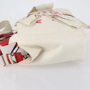 VALENTINO Tote Bag Canvas 2way White Auth bs31013-4