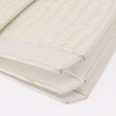 SAINT LAURENT Shoulder Bag Leather White Auth bs31016-10