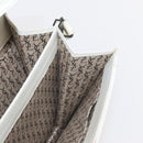 SAINT LAURENT Shoulder Bag Leather White Auth bs31016-22