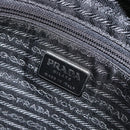 PRADA Tote Bag Nylon Khaki Silver Auth bs31017-16